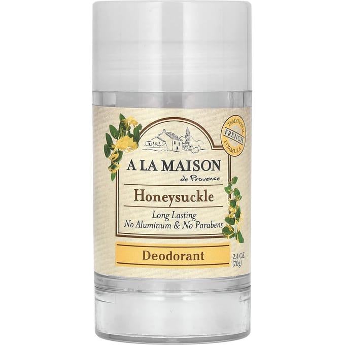 A La Maison de Provence, déodorant, chèvrefeuille, 70 g (2,4 onces) beige