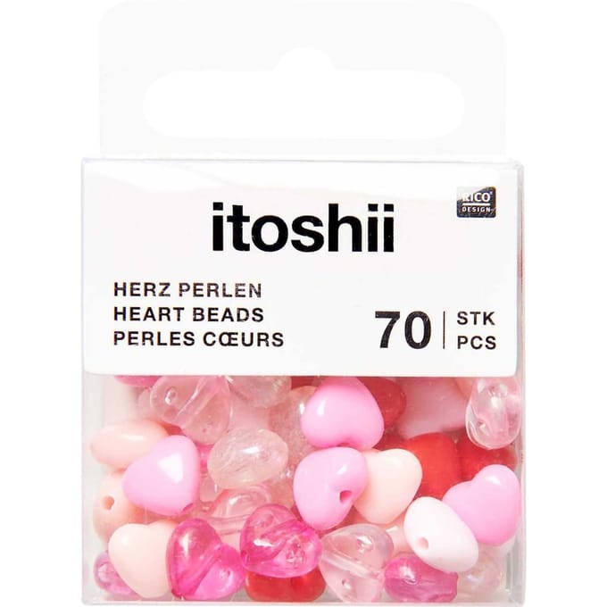 itoshii Kralen, Harten - Roze-Mix