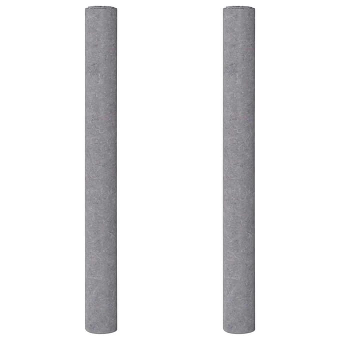 vidaXL - Antislip - schildersvlies - 2 - st - 5 - m - 280 - g/m² - grijs