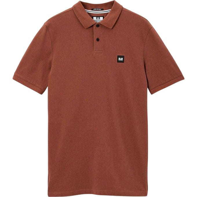 Weekend Offender Caneiros-poloshirt voor heren (Roest)