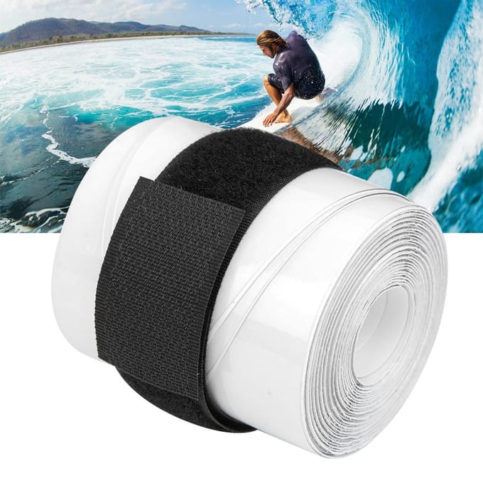 2 stuks PVC Stand Up Paddle Board Rail Surfboard Randbeschermingstape Surfaccessoires Honingraat white