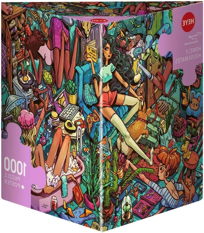 Homely Housemates Puzzle 1000 Teile