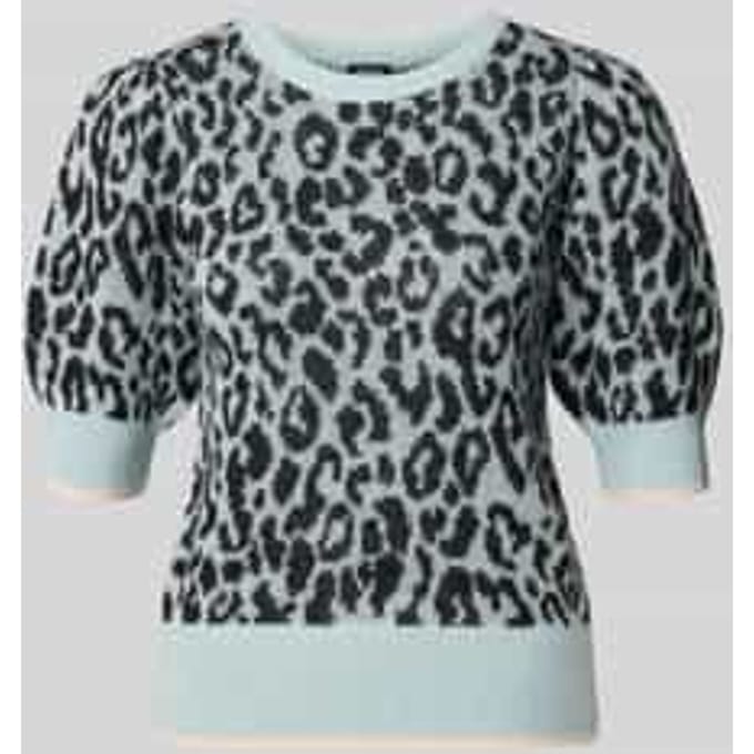 Regular Fit korte mouw trui met alpaca-aandeel model 'Kaston'