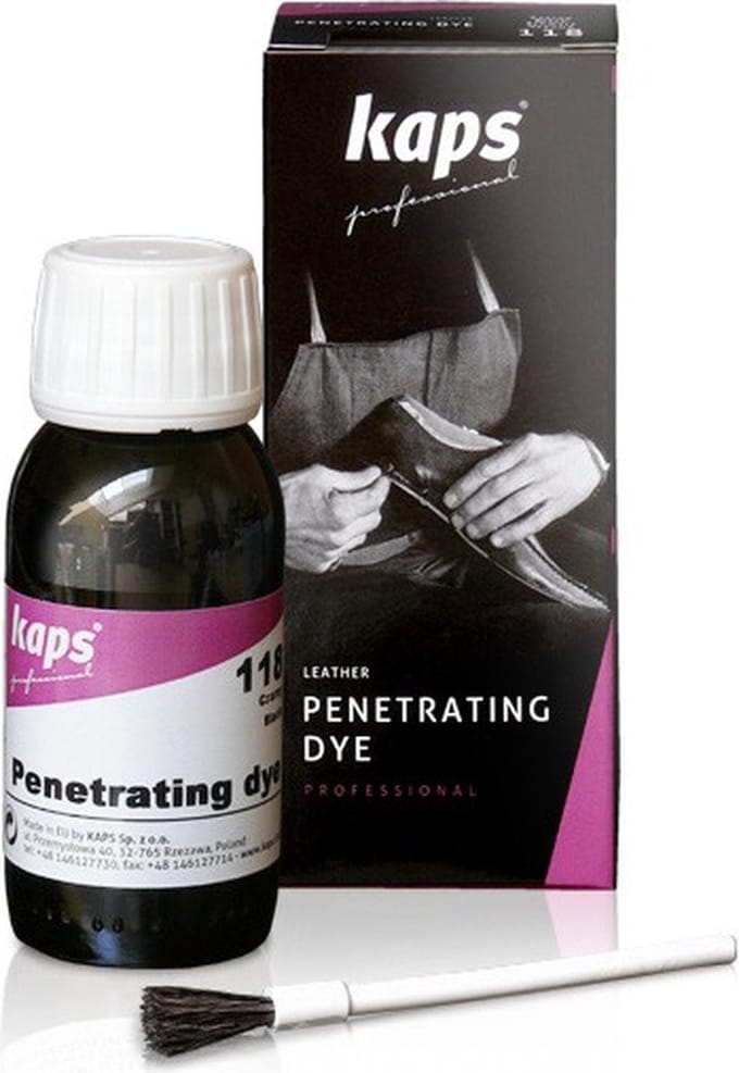 Kaps Indringverf voor gladleer om te verven - (139) Midden Bruin - 50ml