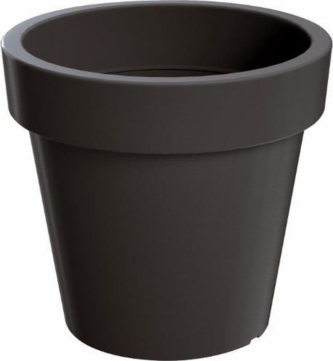 Bloempot Buiten Rond Lofly 35cm ANTRACIET Prosperplast