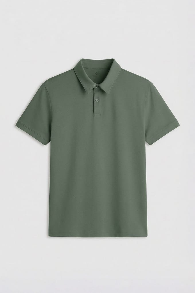 Heren Katoen Elasthaan Polo T-shirt