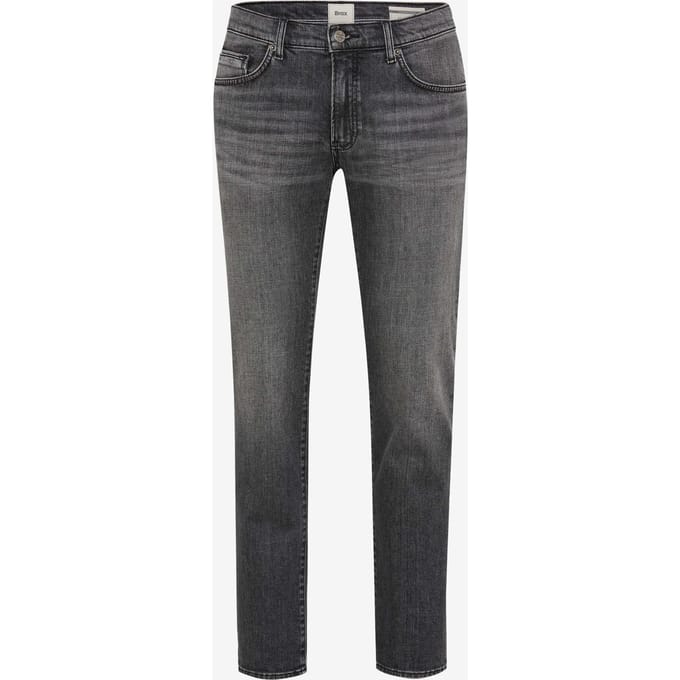 Brax Heren Jeans  Style CHUCK GREY USED, denim mediumgrijs, maat 31/32