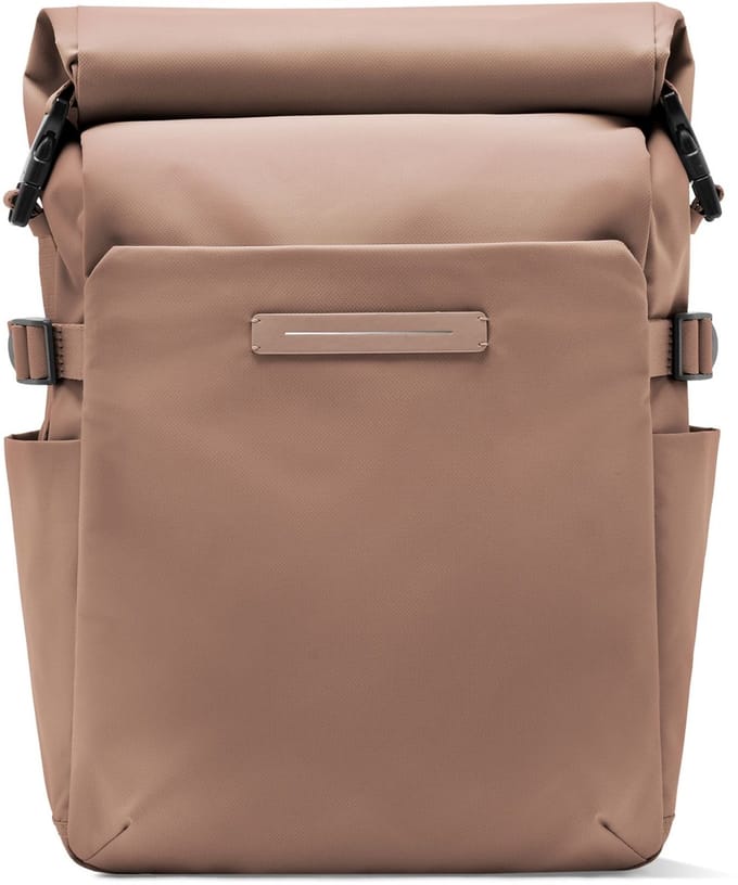 Horizn Studios rugzak met laptopvak Shibuya Rolltop Backpack 22L Mocca bruine