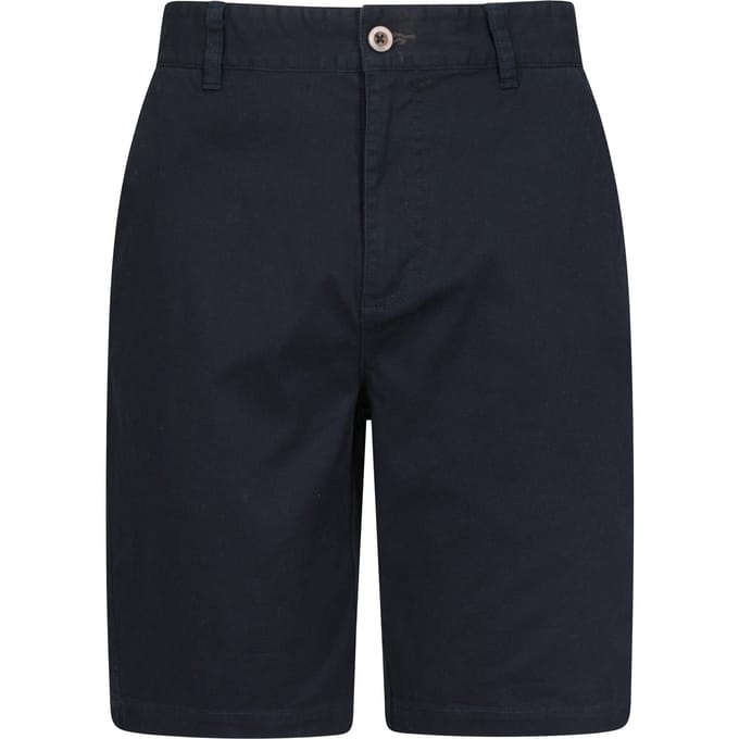 Mountain Warehouse Heren Biologische Chino Shorts (Marine)