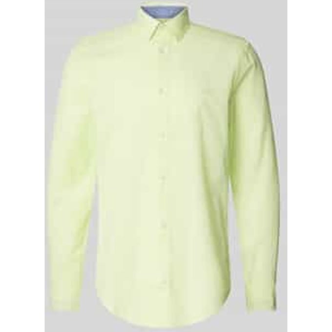 Regular fit vrijetijdsoverhemd van chambray