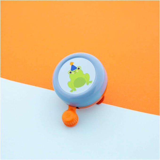 Widek bel Explorer Cheery Frog oranje/blauw op kaart