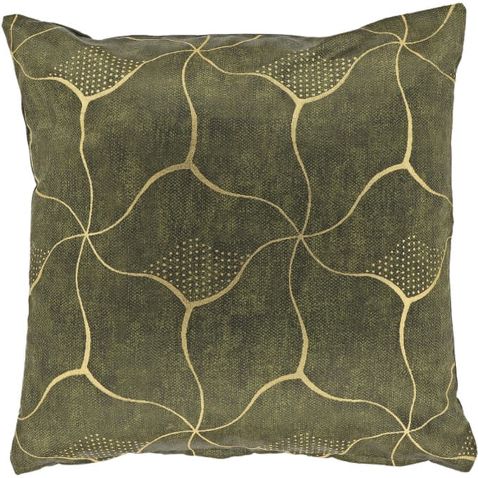 Unique Living - Sierkussen Celina 45x45cm - Winter Green