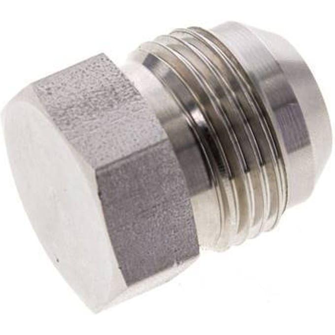 JIC Plug UN 1-1/16''-12 RVS 210 bar (2950,5psi)