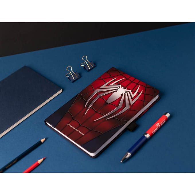 Marvel: Spiderman A5 Premium Notebook with Projector Pen