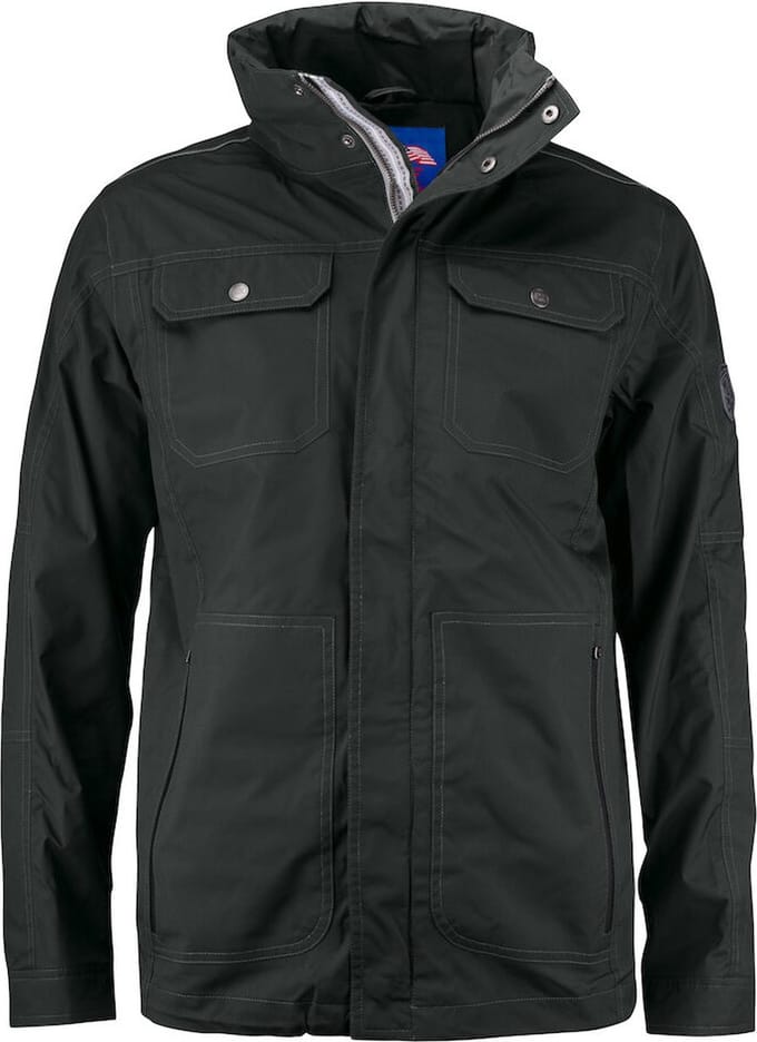 Cutter & Buck Clearwater Rain Jacket Heren 351416 - Charcoal - L