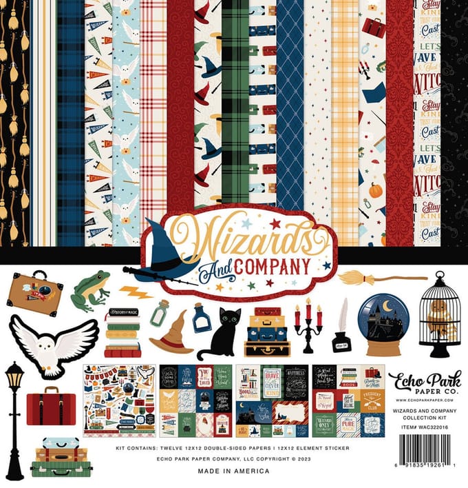 Echo Park - Wizards And Company 12x12 Inch Collection Kit (WAC322016)