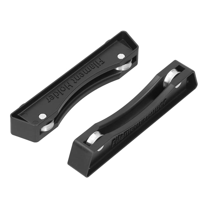 2 Stuks Filament Spoelhouder Vaste Zitting voor FDM 3D Printer ABS PLA Materialen Planken Rek Bak black