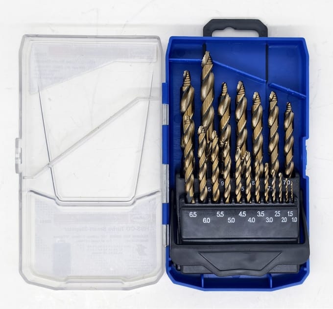 Stahlkaiser 19 Delige 1-10 x 0,5 mm HSS-CO Turbo Smart-Stepstar Borenset