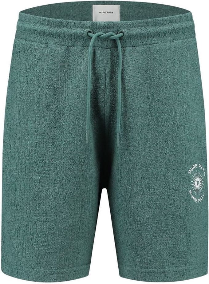 Pure Path Sweat Short Faded Green