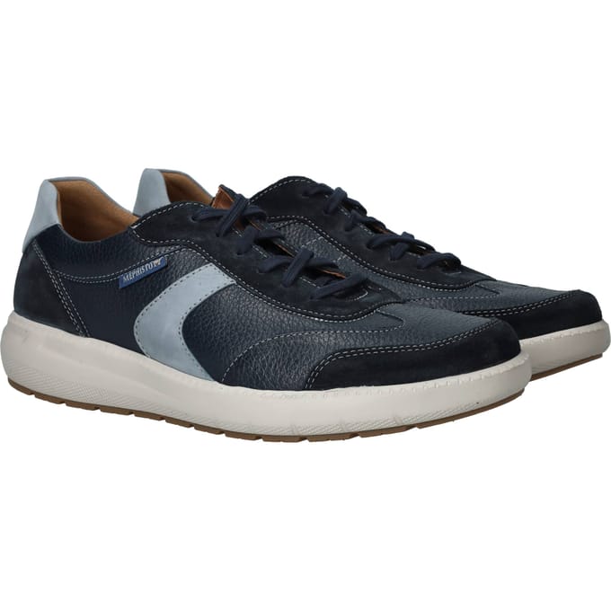 Mephisto Jenaro Sneakers - Heren - Blauw - Maat:42