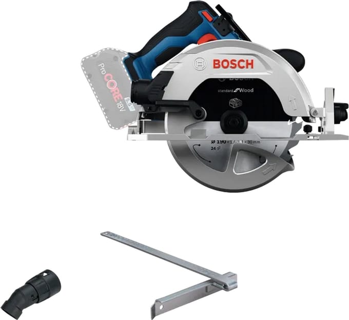 Bosch Professional PRO GKS 18V-68-2 Accu cirkelzaag 190mm 18V Basic Body in L-Boxx - 06016D0001