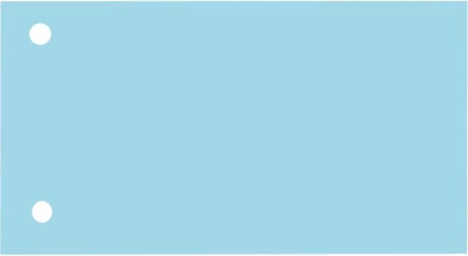Scheidingsstrook elba 225x120mm 190gr blauw | 20 stuks