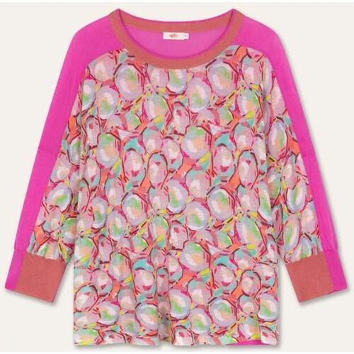 Oilily Kings Mantle Trui- maatL Fuchsia Roze