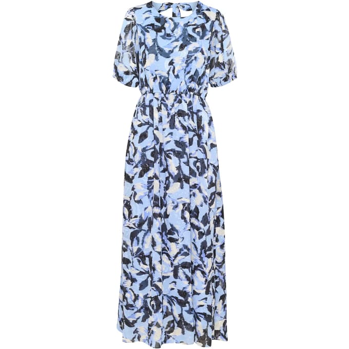 Jurk Regular fit Blue Flower Print blue multi