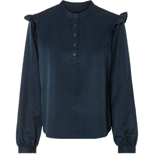 ESMARA Dames blouse (Marineblauw, 38)