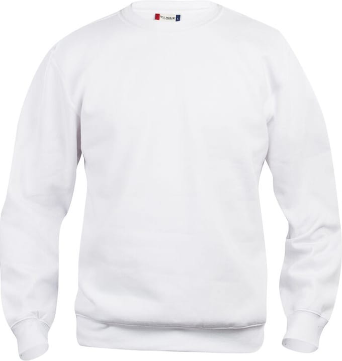 Clique Basic Roundneck 021030 - Wit - XS