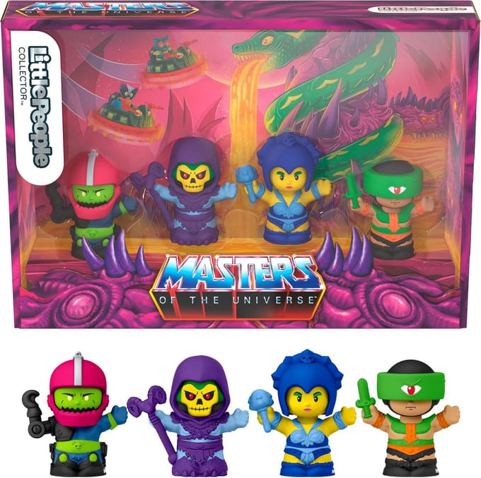Mattel Masters of the Universe Little People Collector Mini Figure 4-Pack Evil Warriors 7 cm Mini-Figuur