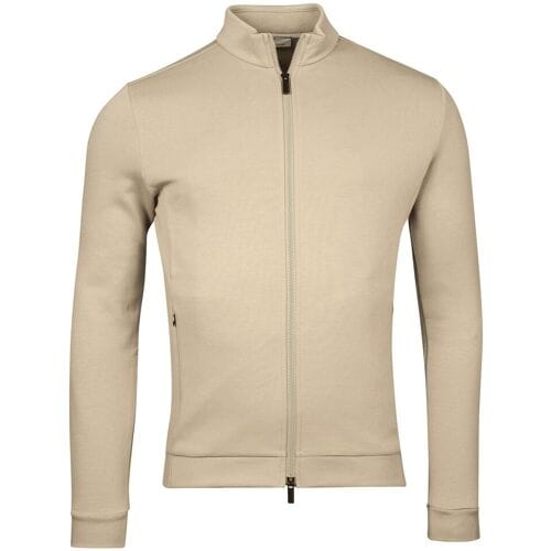 Thomas Maine Vest Sweat Cardigan Full Two-Way Zip Dusty Green / male