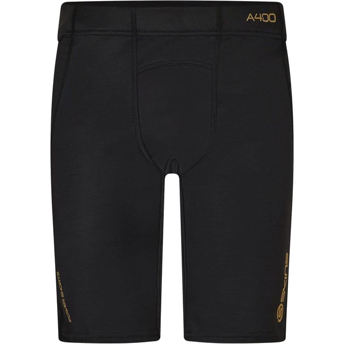 Skins Mannen A400 Trainings Compressie Shorts (Zwart)