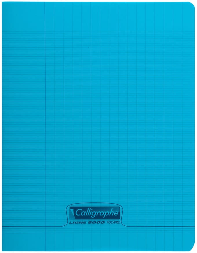 Kalligrafieschrift Polypropyleen 170 x 220 mm geel
