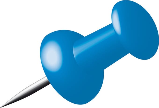 Alco punaise - 1 cm - staal blauw - 40 stuks - AL-662-15