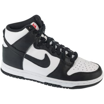 Nike Dunk High Zwart Wit Dames Sneakers University-Rood DD1869-103 37.5