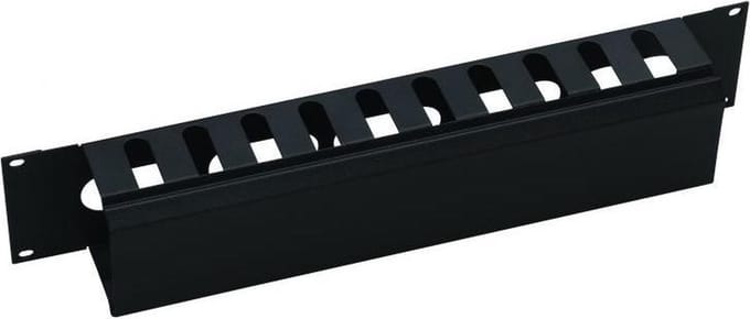 LOGON RAO400BL Paneel voor kabelbeheer rack-toebehoren