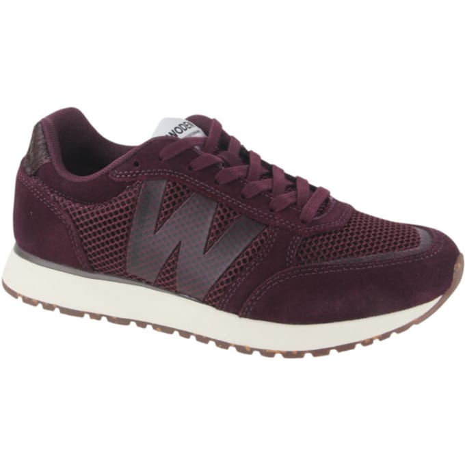 Woden Woden Ronja Icon Sneakers paars Suede