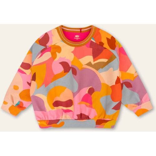 Oilily Haisley Sweater- maat98/3T Brown