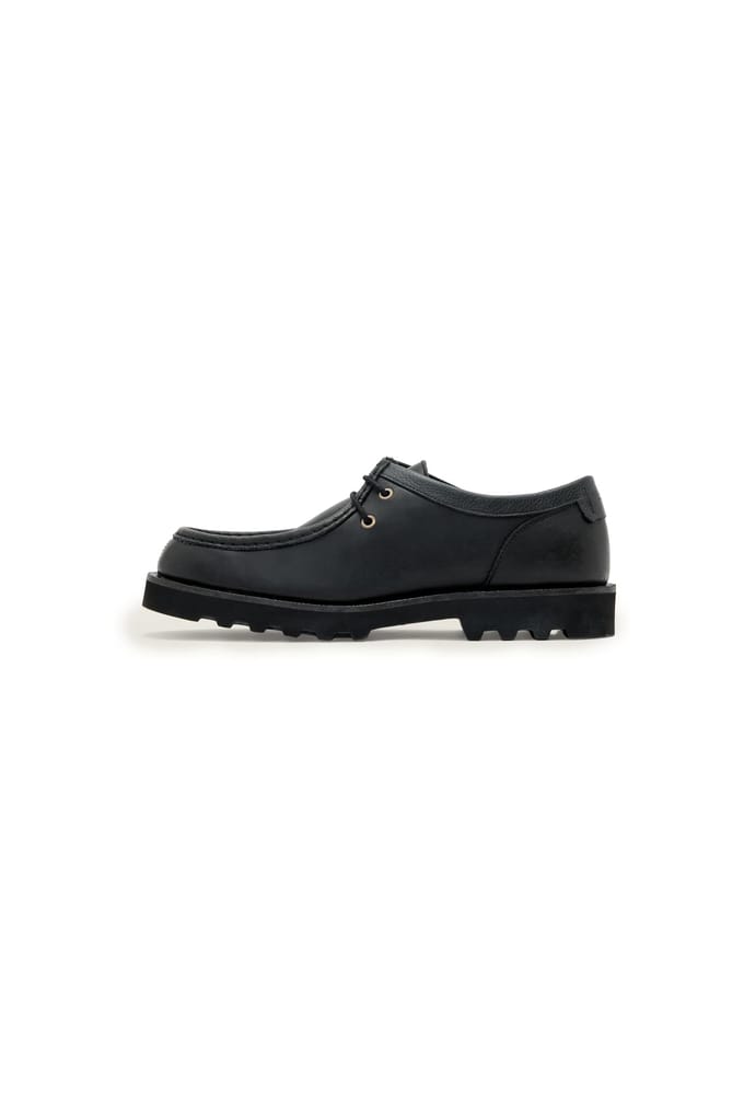 AllSaints Skiff Apron Shoe Black Taglia: 45 | Scarpe Eleganti Outlet | Uomo | Nero