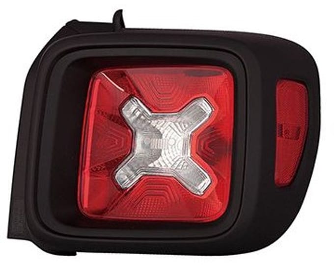 VanWezel 2126922 - Feu arrière droit pour Jeep Renegade de 07/2014 à maintenant