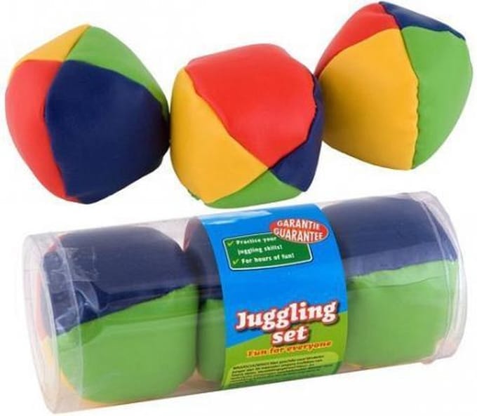 Jongleerballen drie stuks