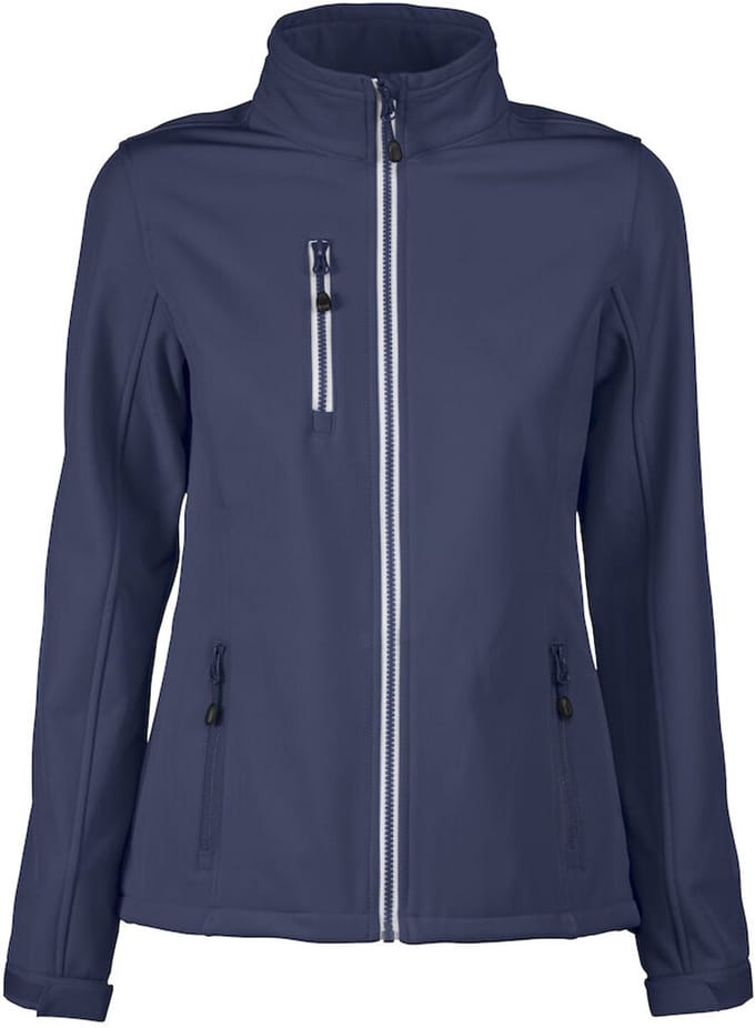 Printer Softshell Jas Vert Lady 2261050 Marine - Maat S