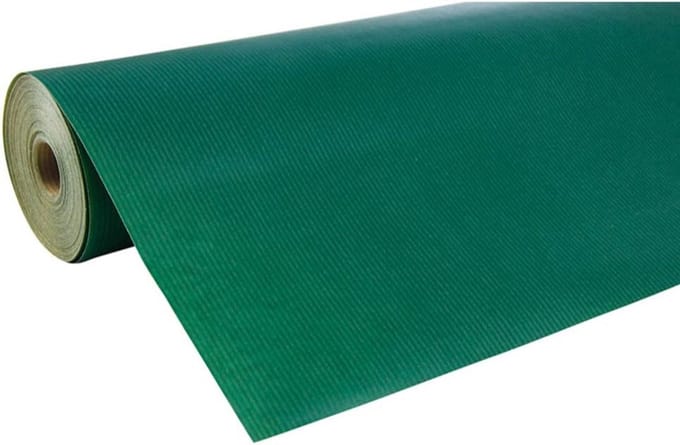 Duurzaam Kraft Cadeaupapier Rol Groen FSC/PEFC - Extra Breed en Lang
