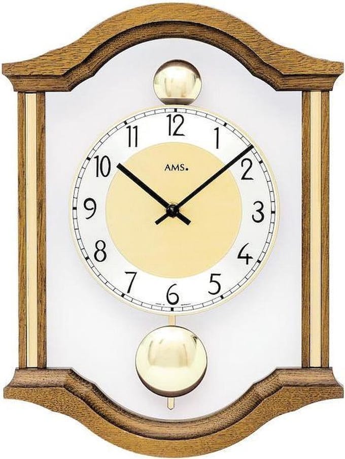 Doppel-Wandklokken  AMS - 7447-4