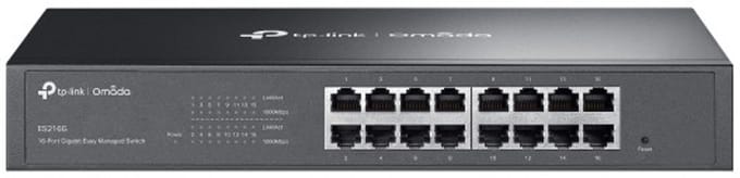 TP-Link Omada ES216G netwerk-switch Managed L2 Gigabit Ethernet (10/100/1000) Zwart