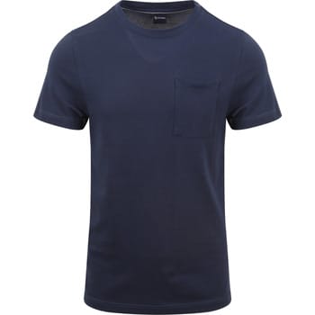 Suitable Cooper T-shirt Donkerblauw - Maat M - Heren