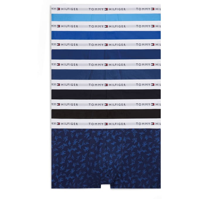 Tommy Hilfiger Repeat Print Trunk Boxershorts Heren (7-pack)