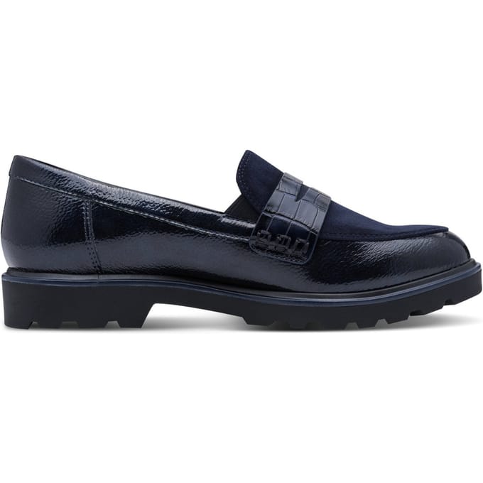 TAMARIS - maat 41 - Essentials Dames Instappers - blauw