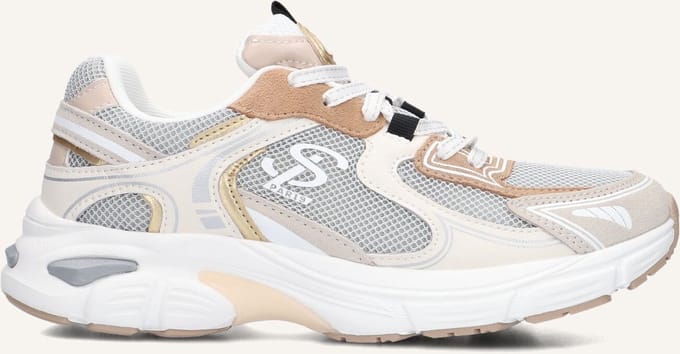 STEFANO LAURAN 14517 Sneakers - Suède - Dames - Beige - Maat 41